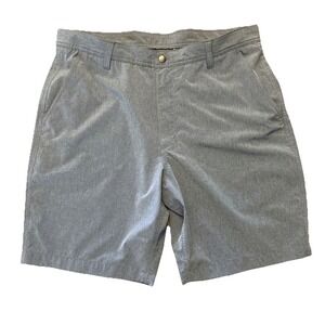 FootJoy Golf Shorts Mens 36 Light Blue Chino Outdoors Preppy Club FJ Performance